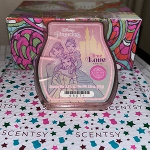 3 Wax Bars - Disney Princess True Love Awaits Scentsy Wax